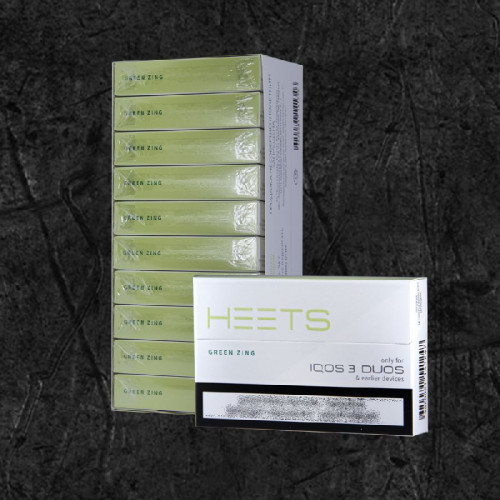 Стики Heets Green Zing (Стики Хитс Грин Зинг Салатовые)